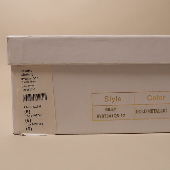 Raye x Revolve Riley Bootie - Gold Metallic - Picture 12 of 12
